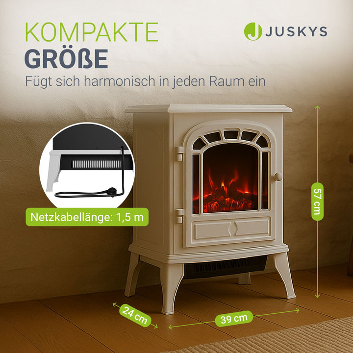 Elektrokamin 2000W mit Flammeneffekt