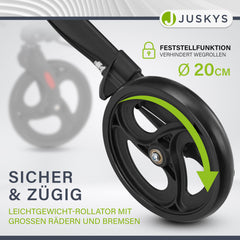 Aluminium Rollator Vital mit Sitz