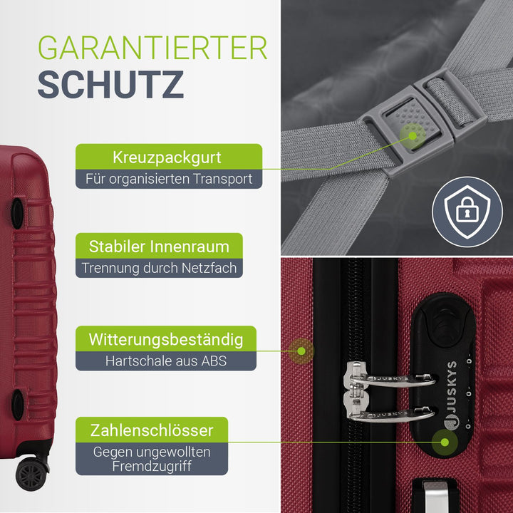 Hartschalen Kofferset Rom