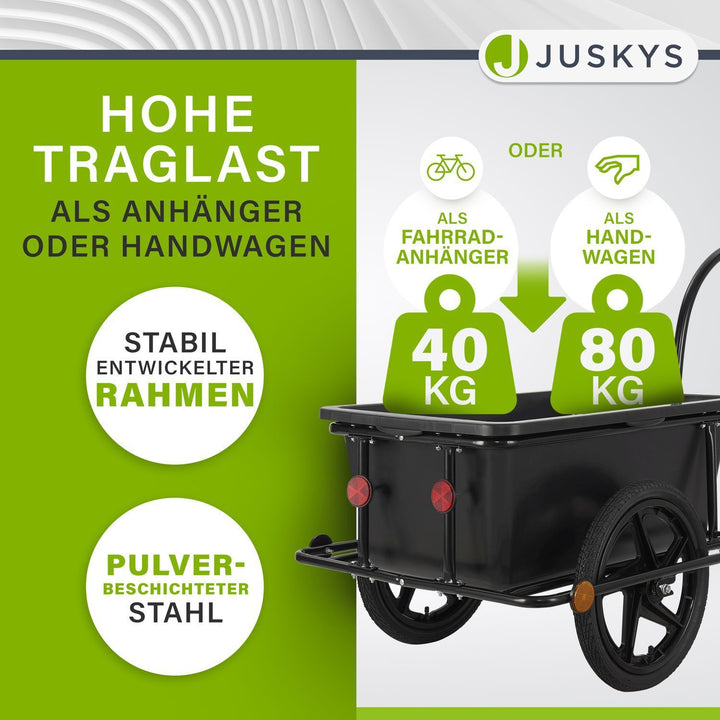 Transportanhänger / Fahrradanhänger 90 Liter