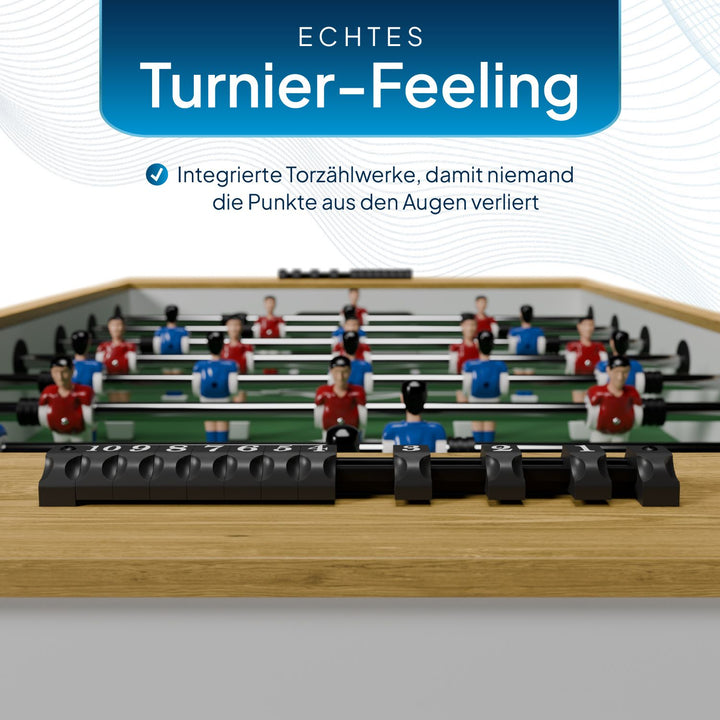 Kickertisch für Kinder und Erwachsene