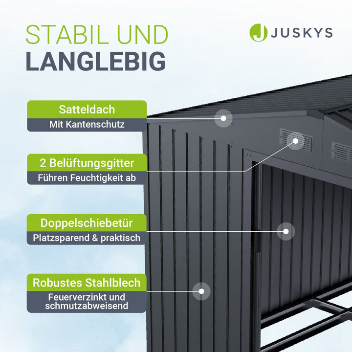 Gerätehaus Metall
