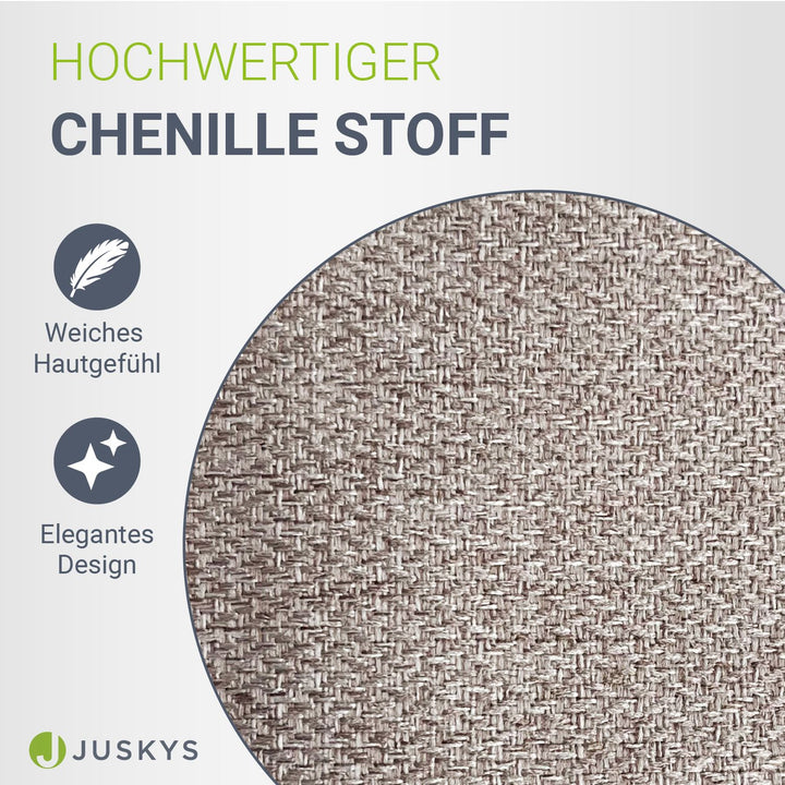 Boxspringbett Detroit - Chenille-Stoff