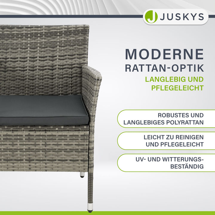 Polyrattan Sitzbank Monaco
