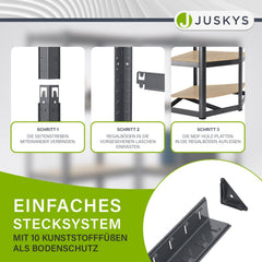 Eckregal Corner Basic 180 x 70 x 40 cm