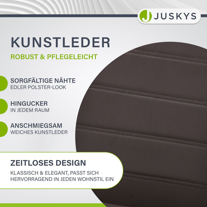 Freischwinger Stuhl Vegas mit Kunstleder