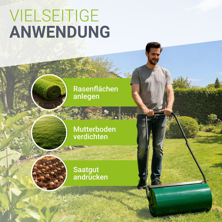 Garten Rasenwalze Fritz aus Metall