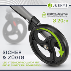 Aluminium Rollator Vital mit Sitz