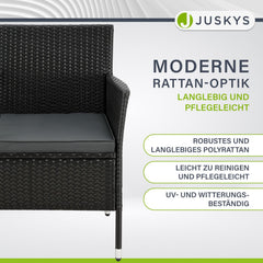 Polyrattan Sitzbank Monaco