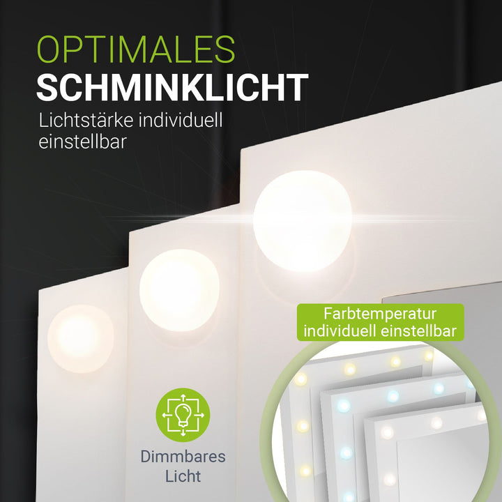 Schminktisch mit Spiegel Talea