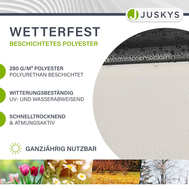 Gelenkarmmarkise mit Kurbel