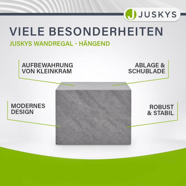 Wandschrank Nachttisch hängend