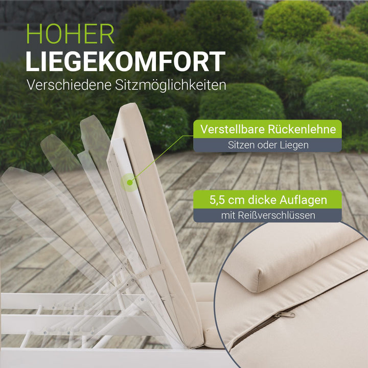 Doppel-Loungebett Kreta