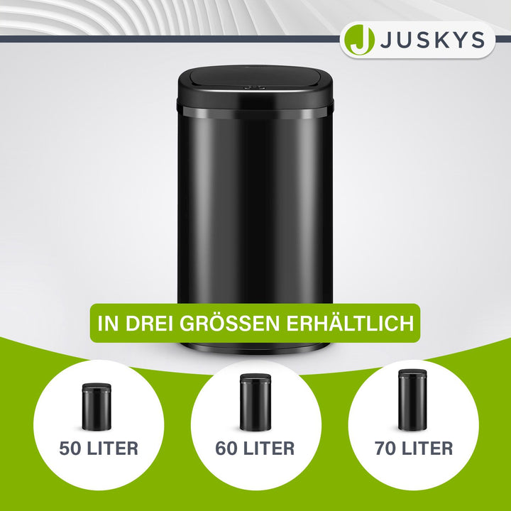 Rechteckiger Mülleimer mit Sensor
