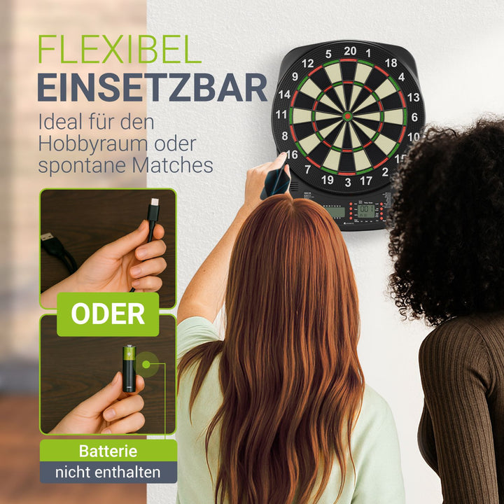 Elektronische Dartscheibe