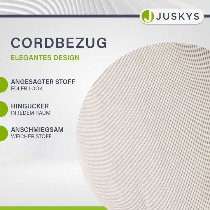 Drehstuhl Clyde mit Cord