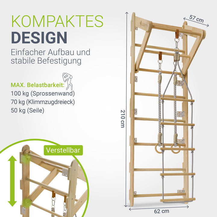 Sprossenwand für Kinder