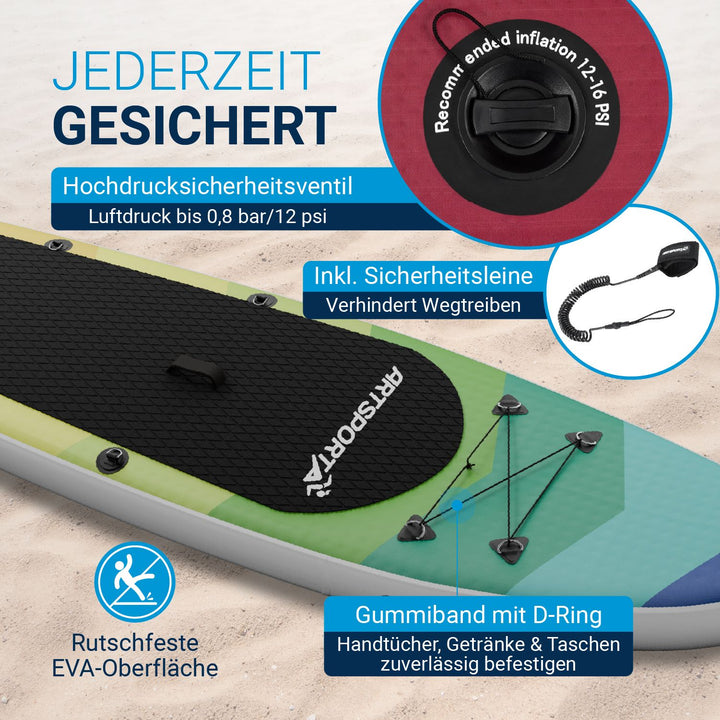 Stand Up Paddling Board mit Kajaksitz