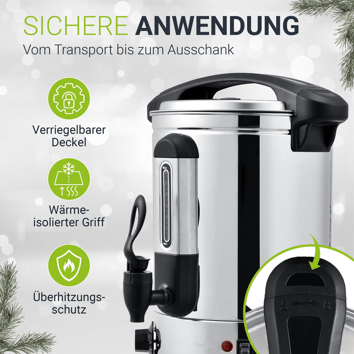 Glühweinkocher Teramo 7l oder 10l