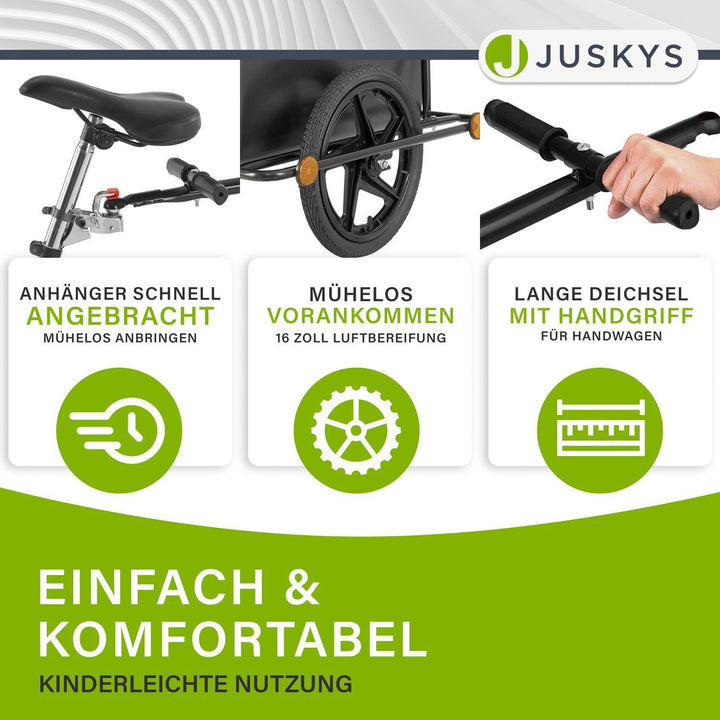 Transportanhänger / Fahrradanhänger 90 Liter