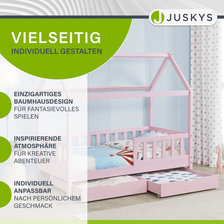 Kinderbett Marli 90 x 200 cm mit Bettkasten