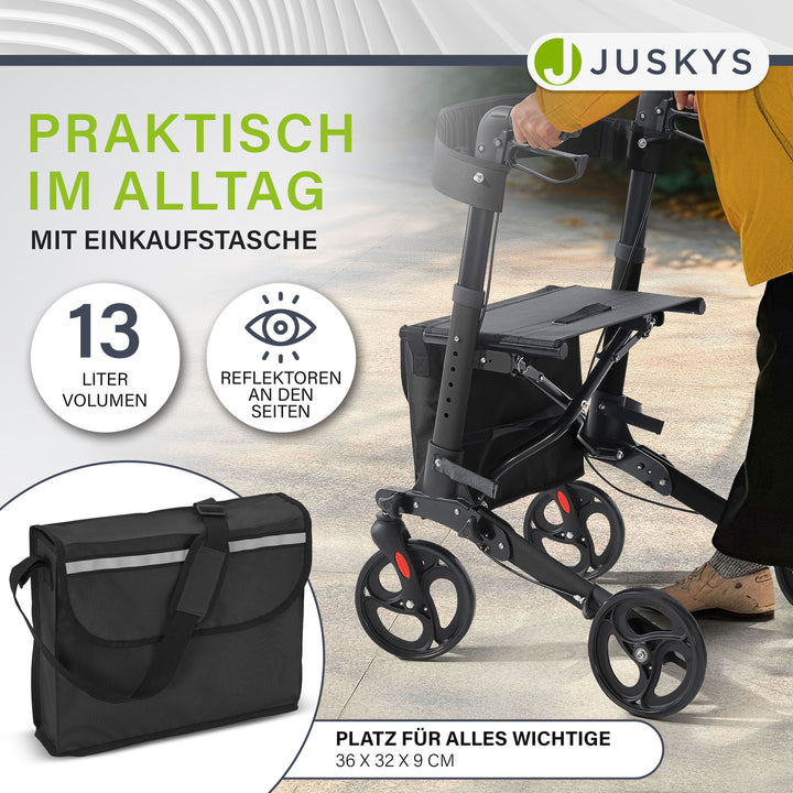 Aluminium Rollator Vital mit Sitz