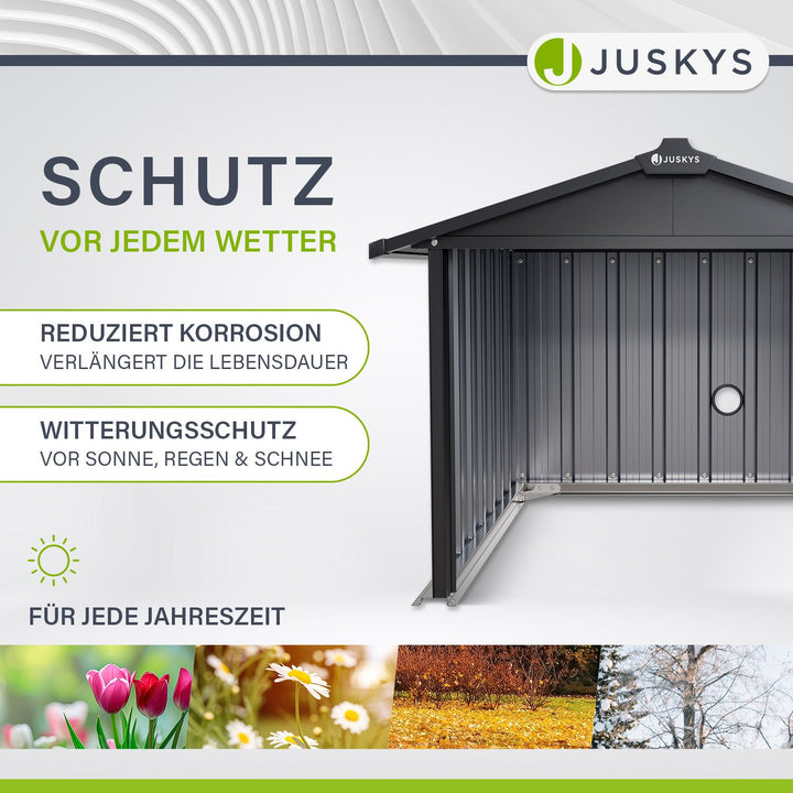 Mähroboter Garage mit Satteldach