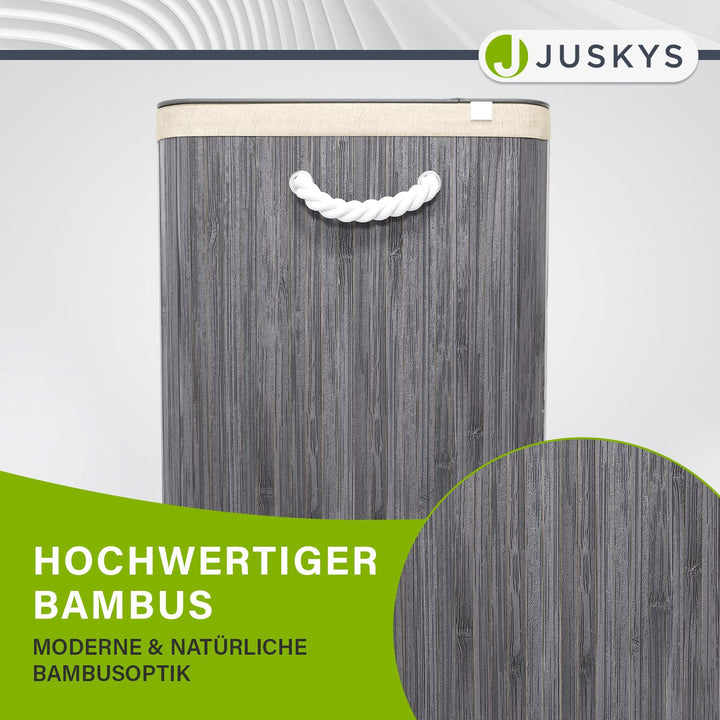 Bambus Wäschekorb Curly
