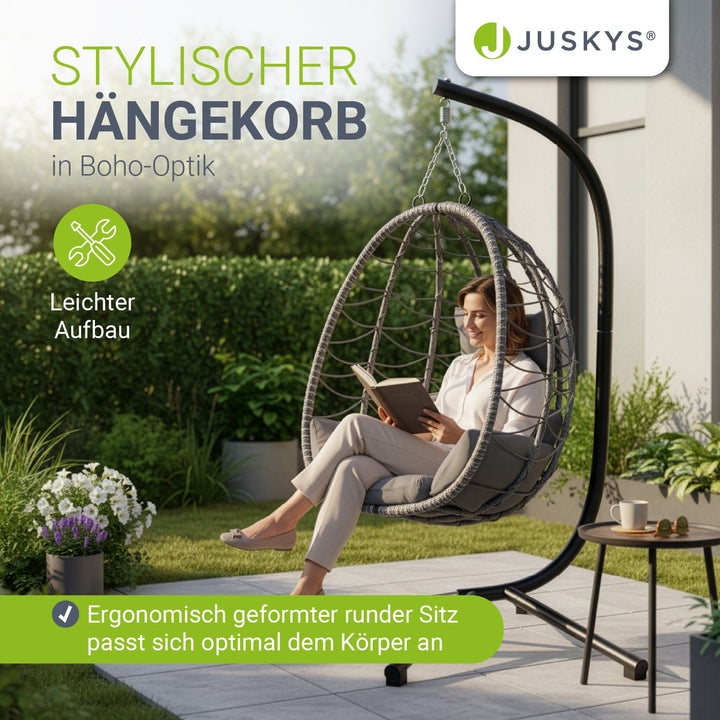 Korbhängesessel Aria inklusive Gestell