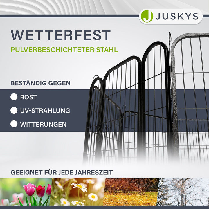 Welpenauslauf aus Metall