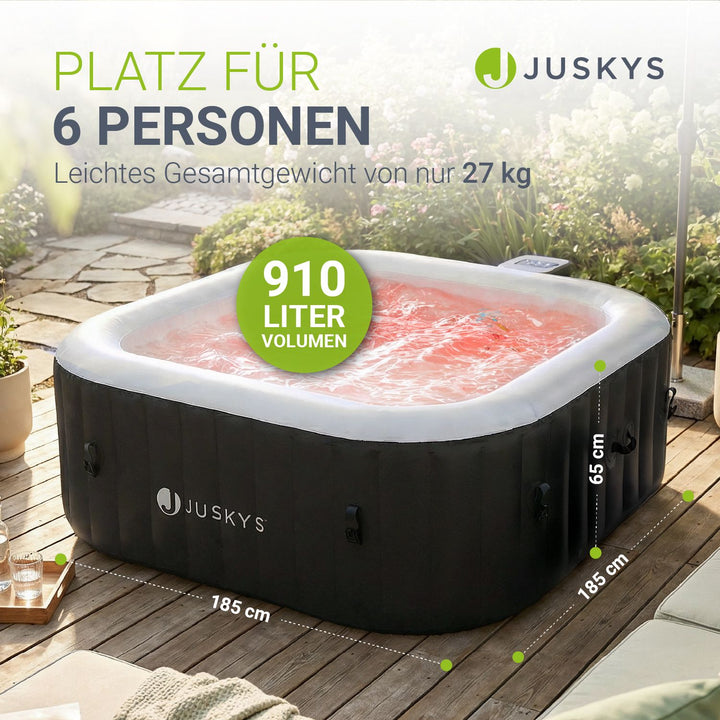 Whirlpool aufblasbar für 4-6 Personen