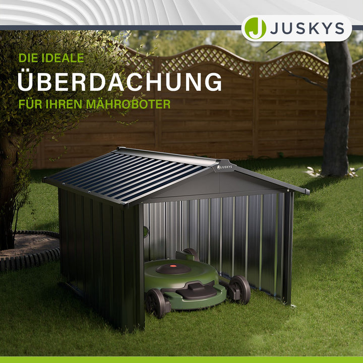 Mähroboter Garage mit Satteldach
