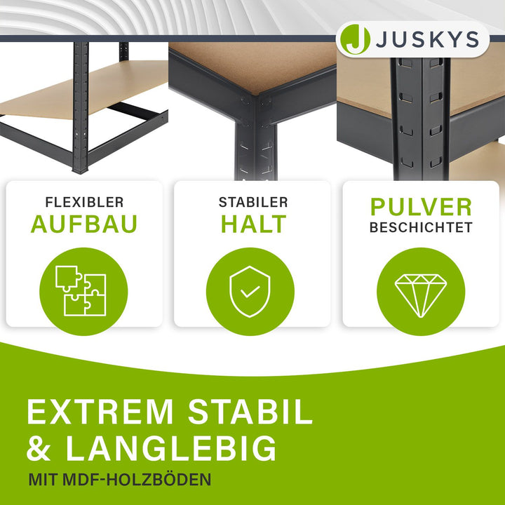 Eckregal Corner Basic 180 x 70 x 40 cm