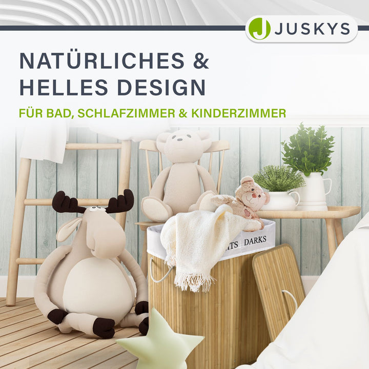 Bambus Wäschekorb Curly