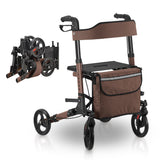 Aluminium Rollator Vital mit Sitz