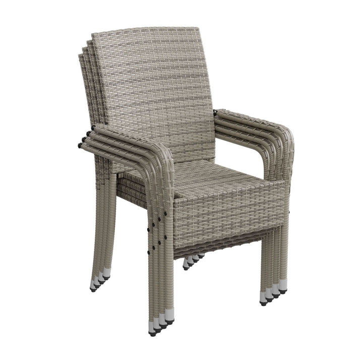 Polyrattan Gartenstühle Yoro