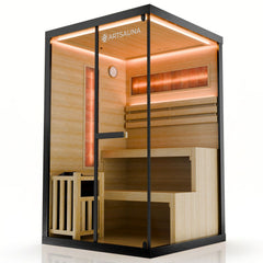 Traditionelle Sauna Vantaa - Schwarz