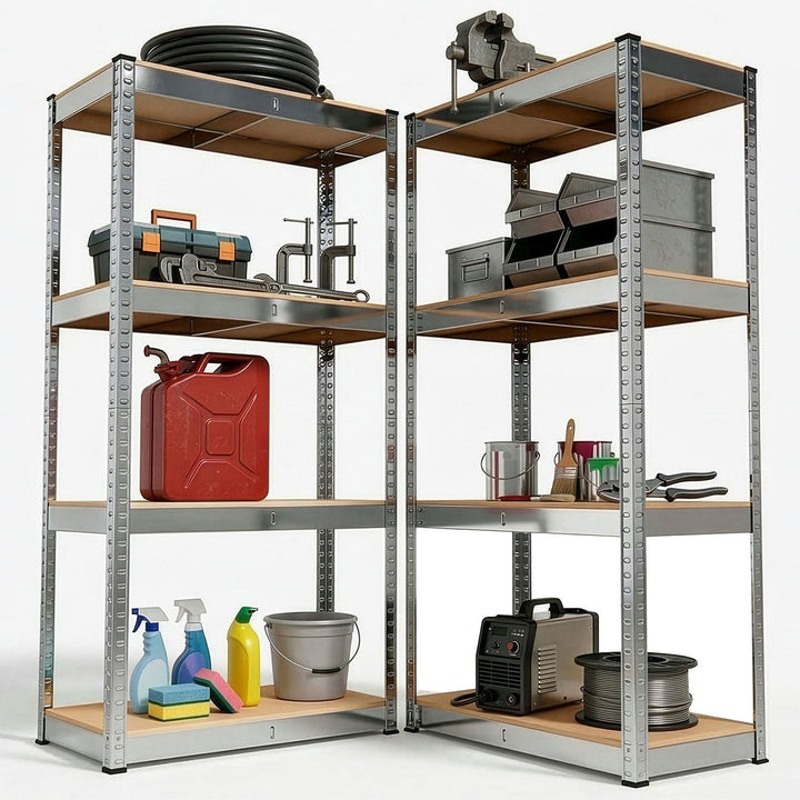 Lagerregal Easy 2er Set 160 x 80 x 40 cm