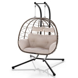 Polyrattan Doppelhängesessel Aria