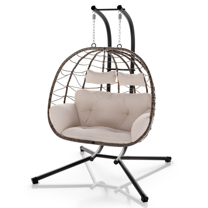 Polyrattan Doppelhängesessel Aria