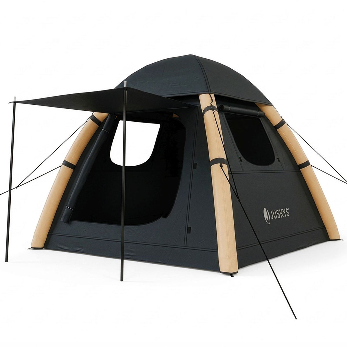 Campingzelt aufblasbar für 1-4 Personen