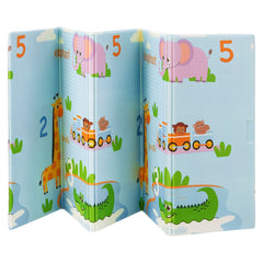 Spielmatte 180 x 200 cm mit diversen Tiermotiven