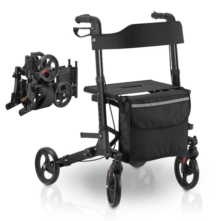 Aluminium Rollator Vital mit Sitz
