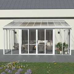 Wintergarten mit Acryl-Verglasung