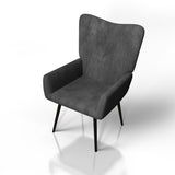 Ohrensessel mit optionalem Hocker Odense