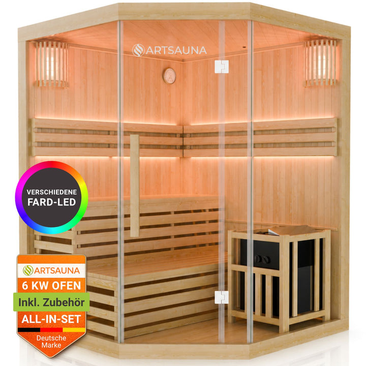 Indoor Sauna Espoo 150 Premium