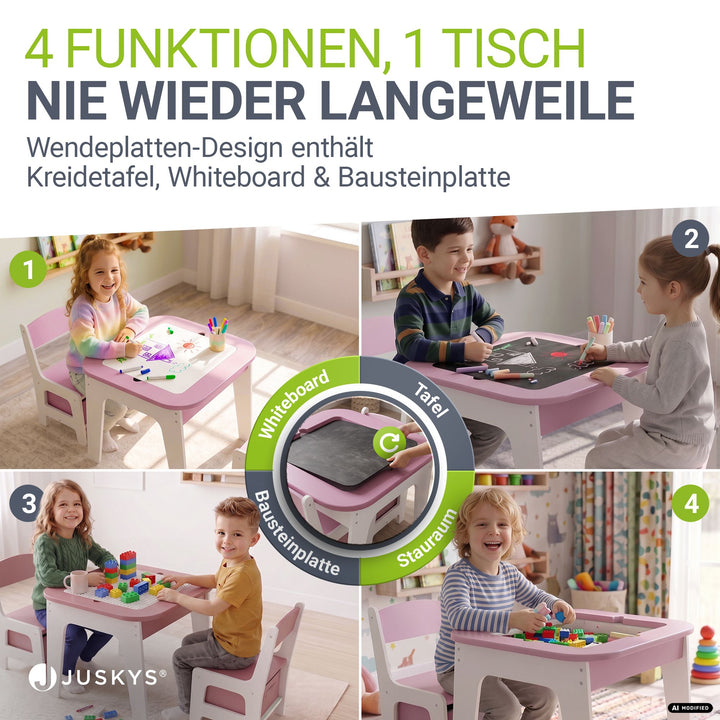 Spieltisch mit zwei Stühlen Milou