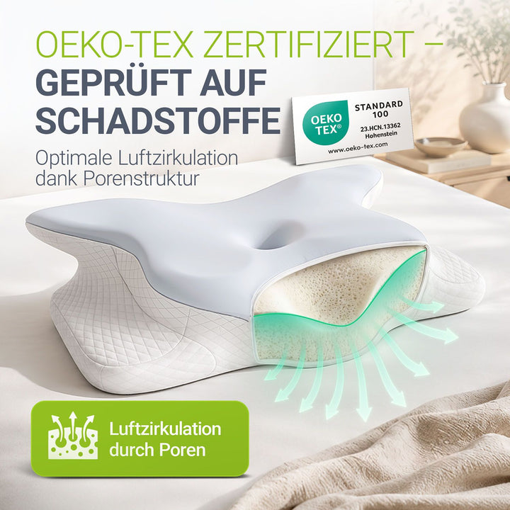 Nackenkissen orthopädisch aus Memory Foam