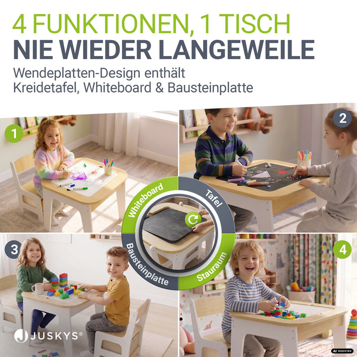 Spieltisch mit zwei Stühlen Milou