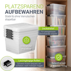 Aufbewahrungsbox mit Deckel
